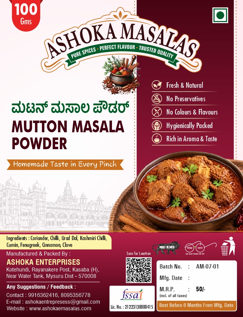Mutton masala powder